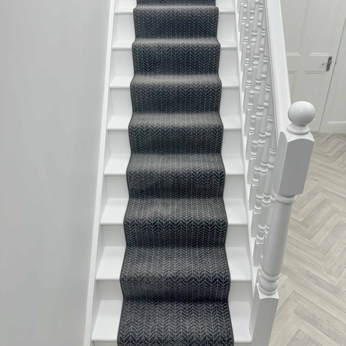 Empire Dark Grey Stair Runner