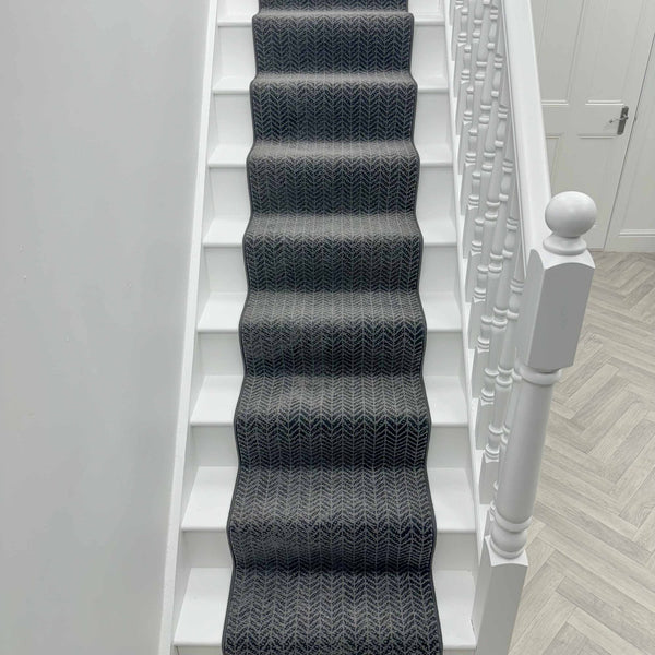 Empire Dark Grey Stair Runner