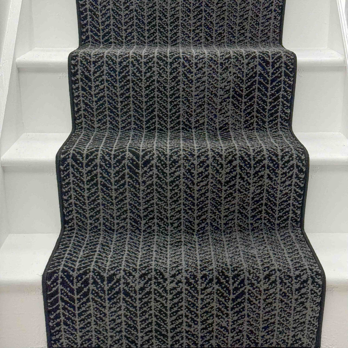 Empire Black Stair Runner