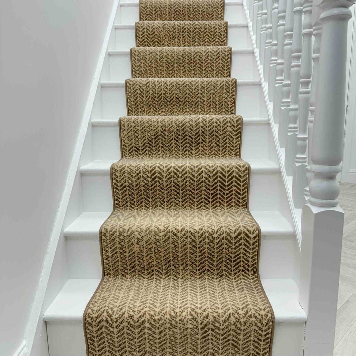 Empire Light Brown Stair Runner