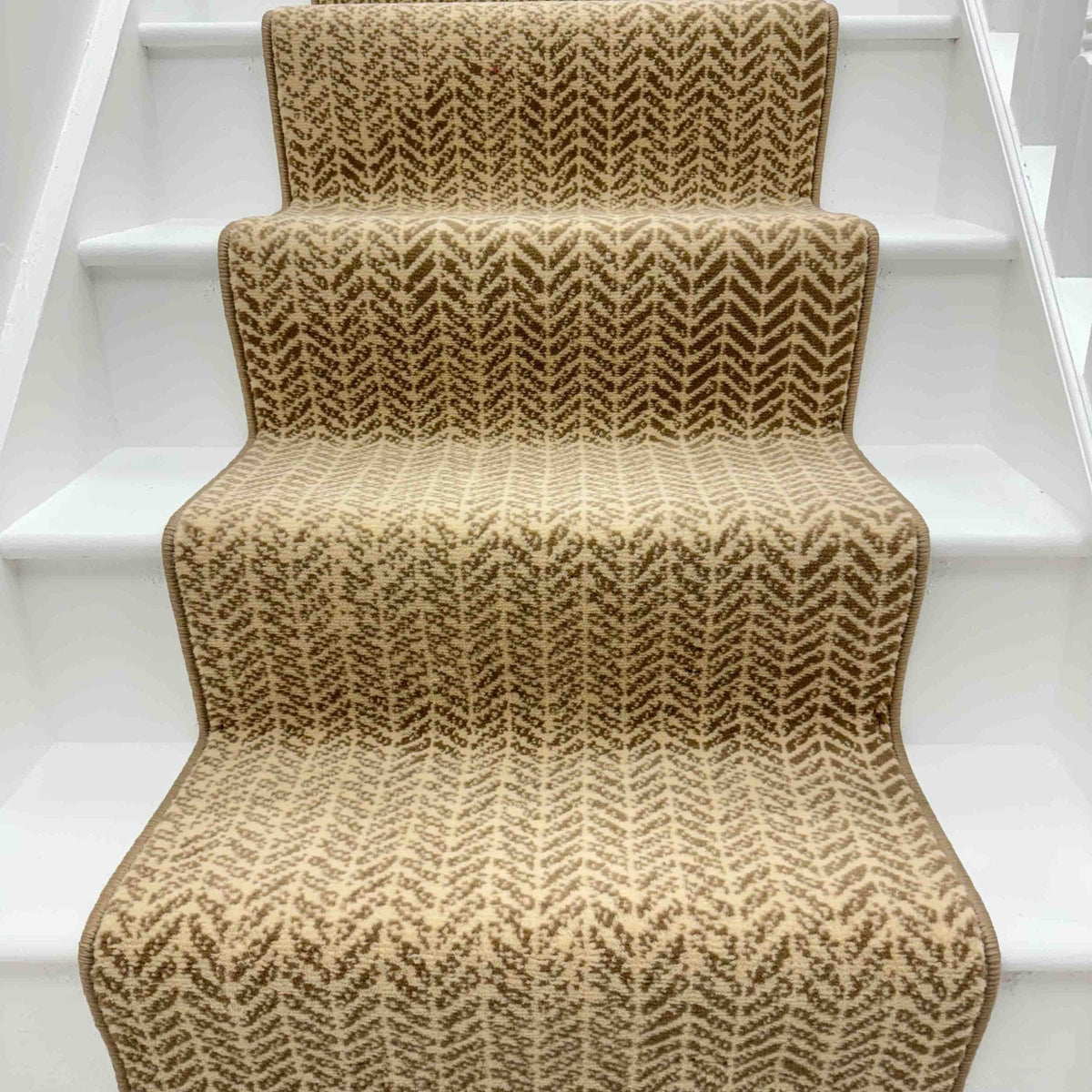 Empire Light Brown Stair Runner
