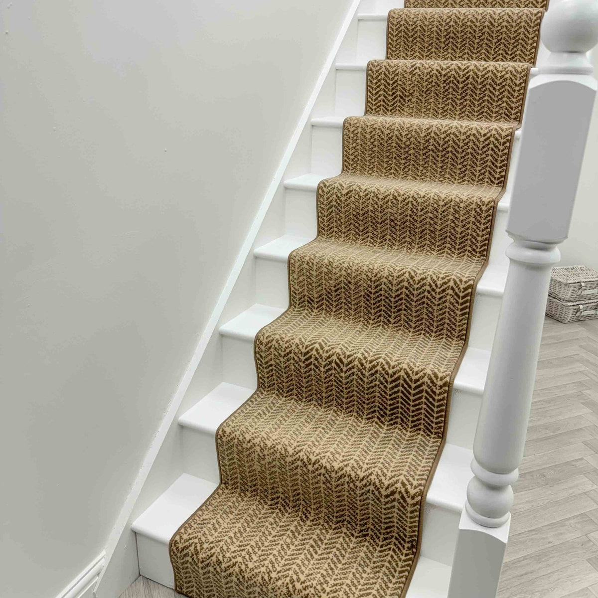 Empire Light Brown Stair Runner
