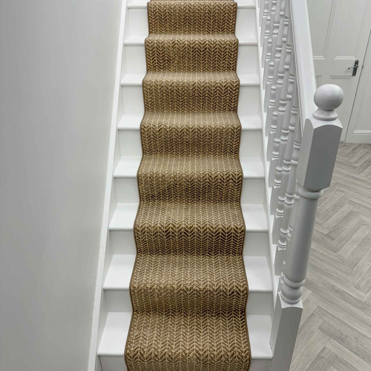 Empire Light Brown Stair Runner