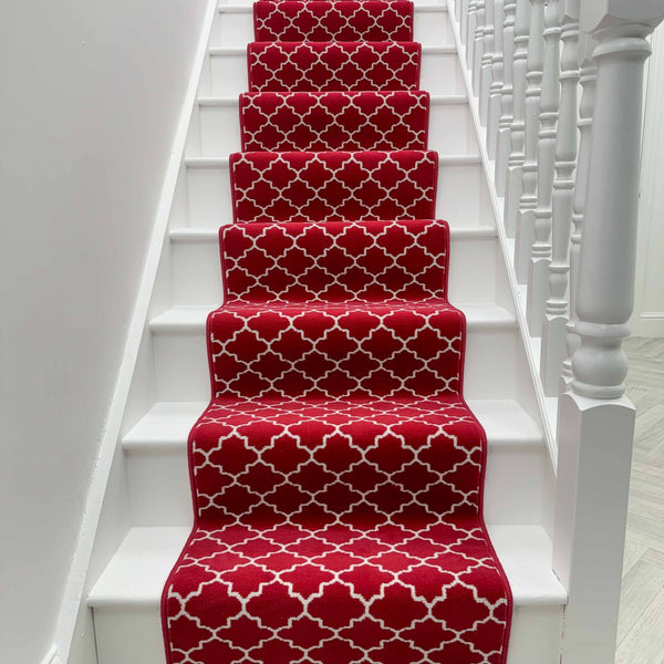 Avanti Red Stair Runner