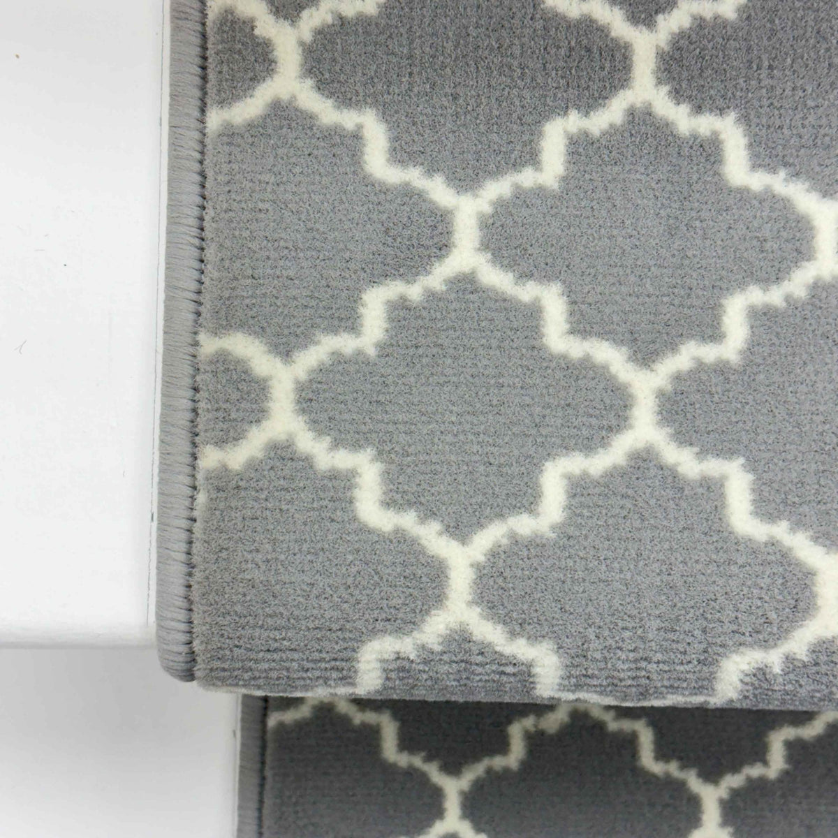 Avanti Light Grey Stair Runner