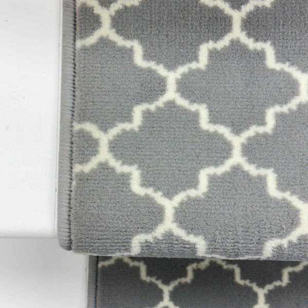 Avanti Light Grey Stair Runner