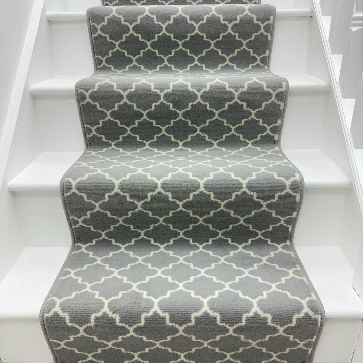 Avanti Light Grey Stair Runner