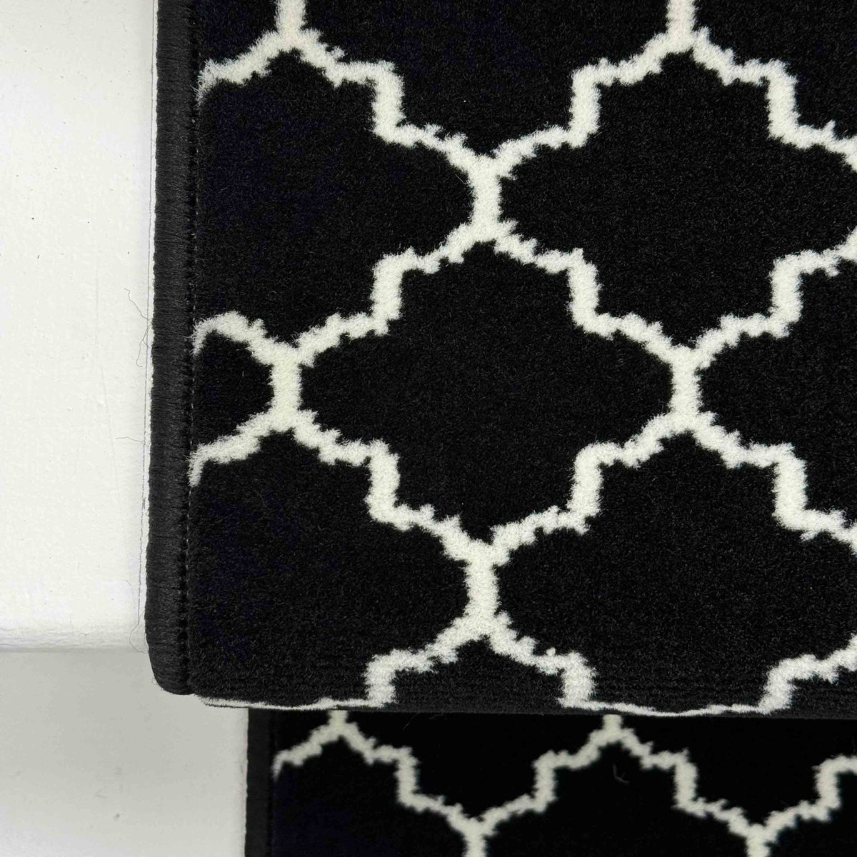 Avanti Black Stair Runner