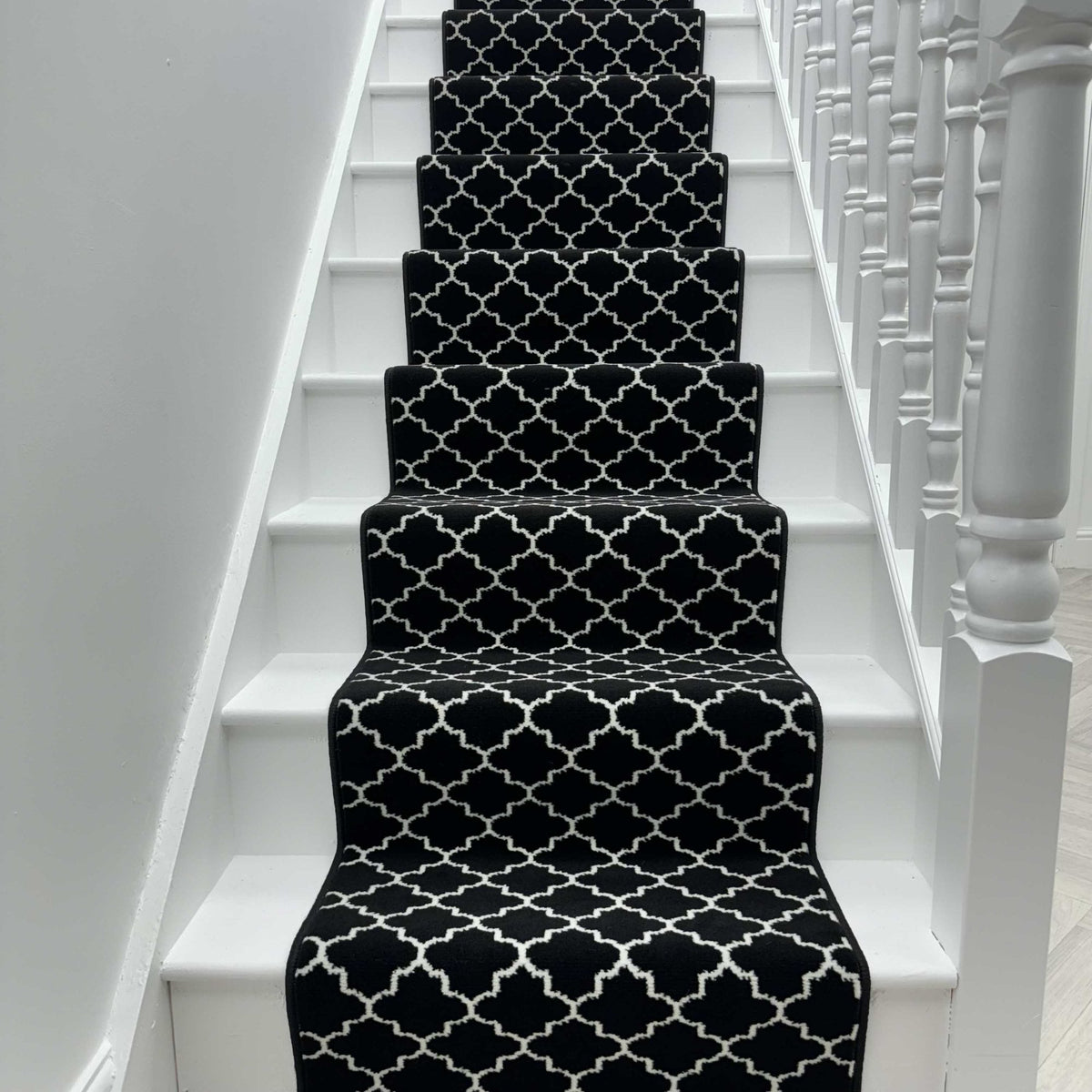 Avanti Black Stair Runner