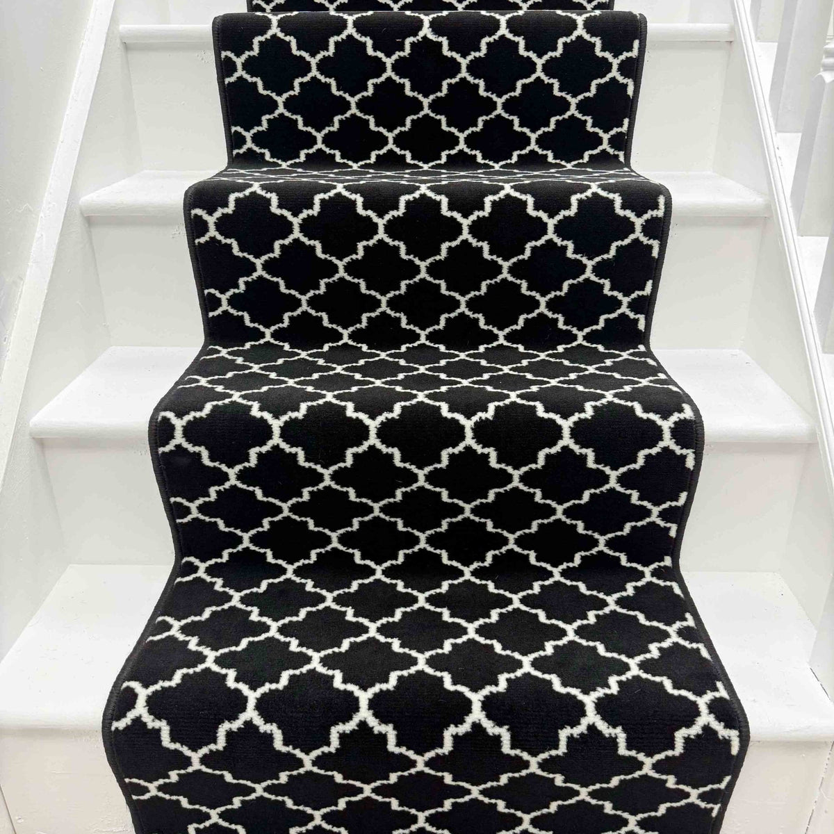 Avanti Black Stair Runner