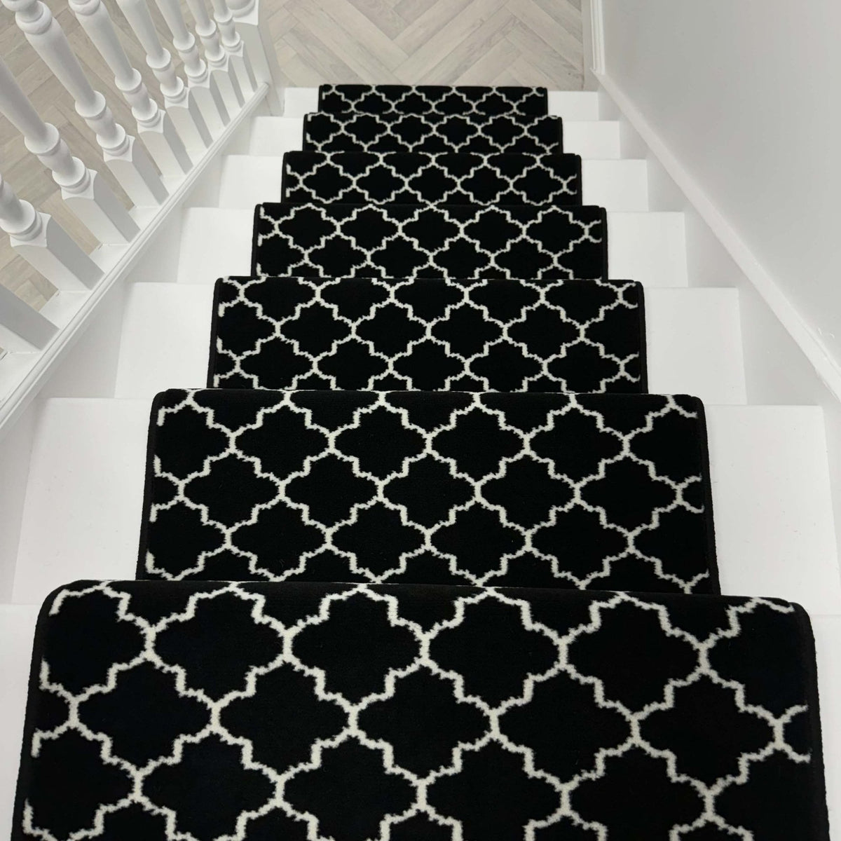 Avanti Black Stair Runner