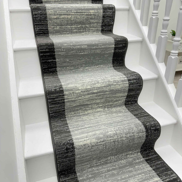 Morning Mist Light Grey Stair Runner