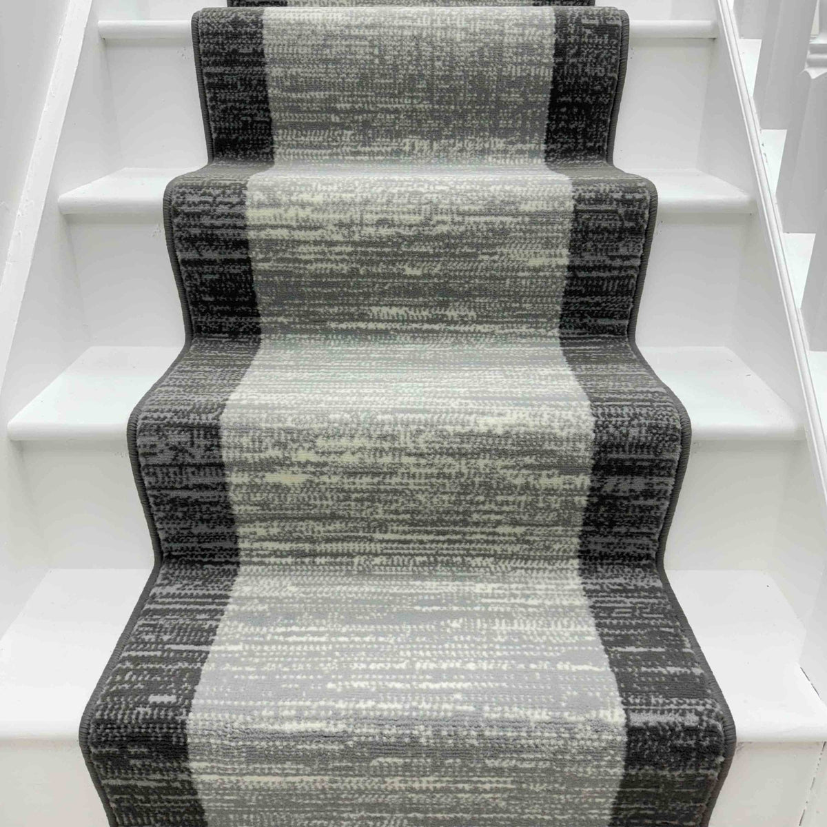 Morning Mist Light Grey Stair Runner
