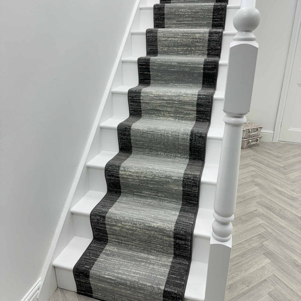Morning Mist Light Grey Stair Runner