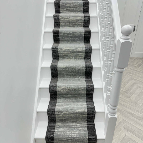 Morning Mist Light Grey Stair Runner