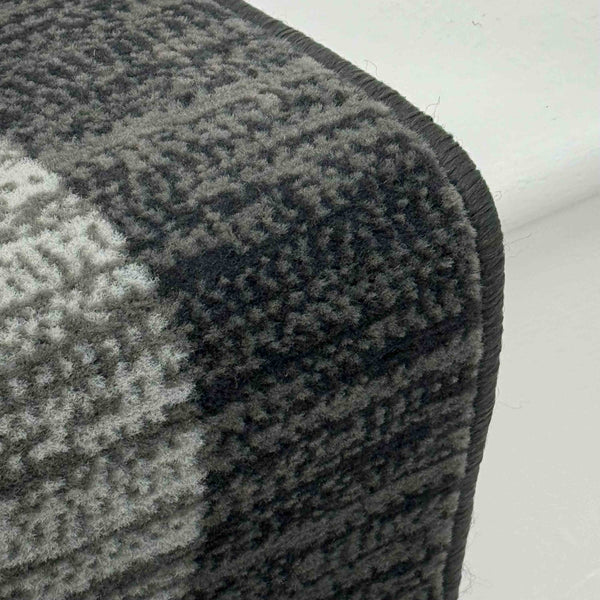 Morning Mist Dark Grey Stair Runner