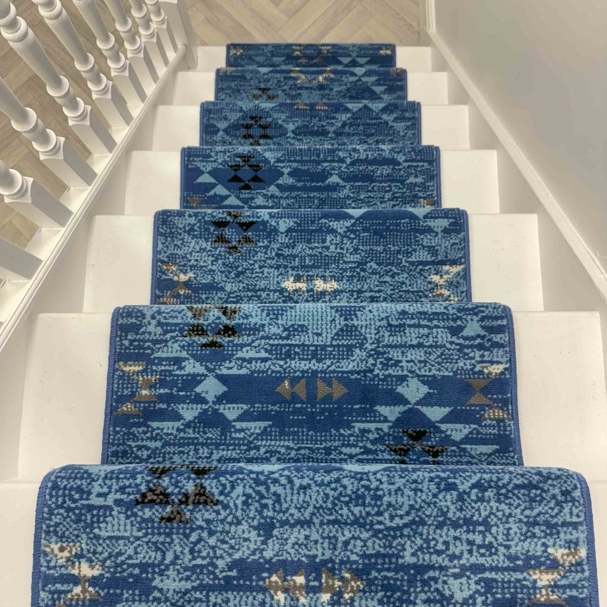 Andes Blue Stair Runner