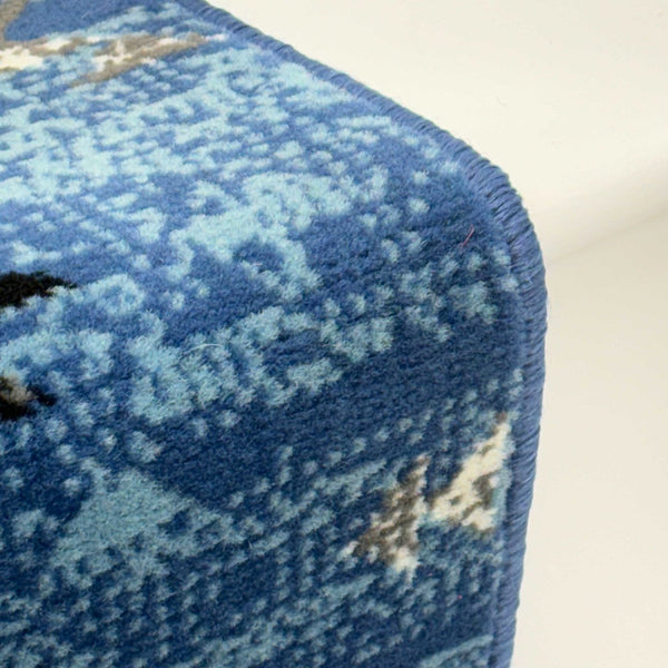 Andes Blue Stair Runner