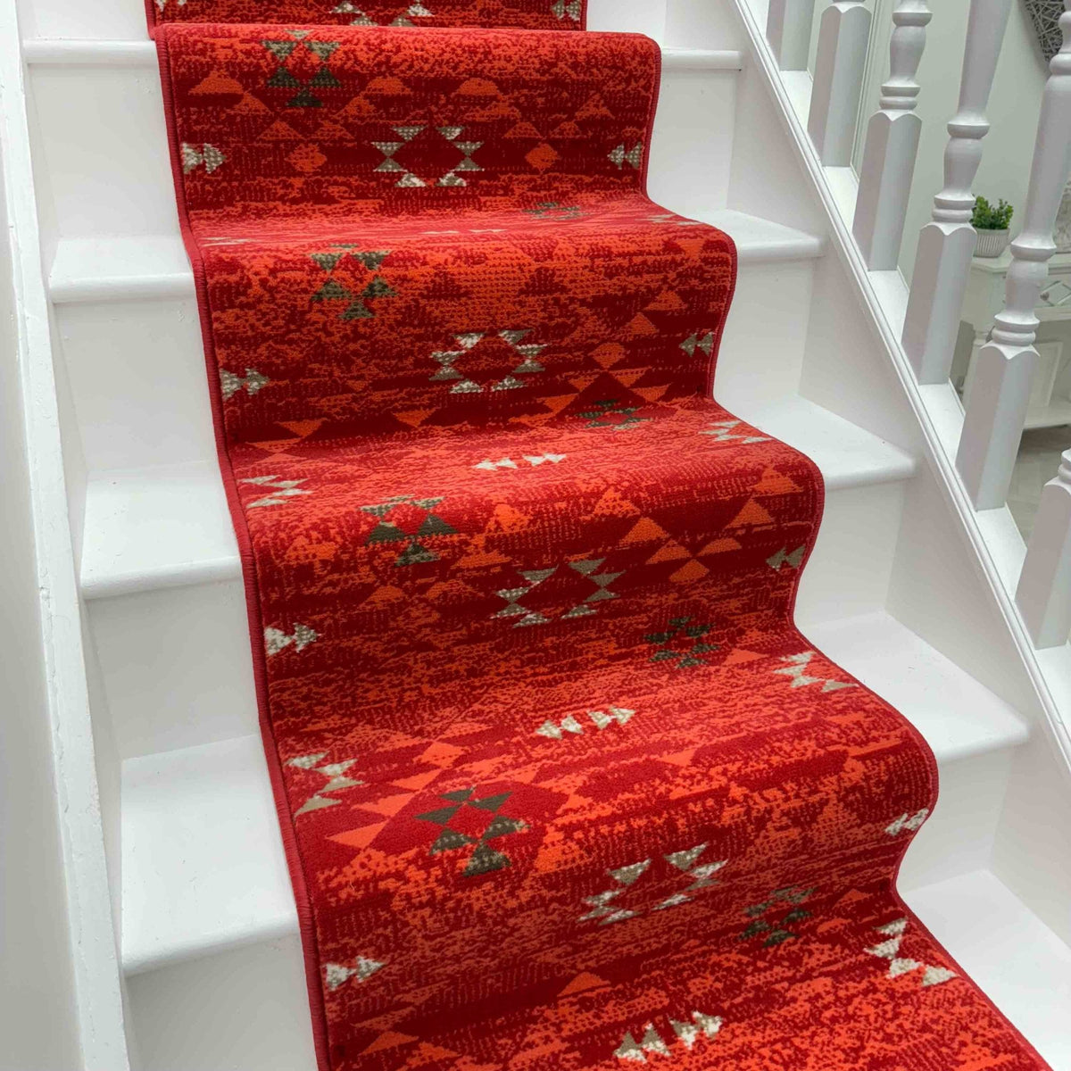 Andes Red Stair Runner
