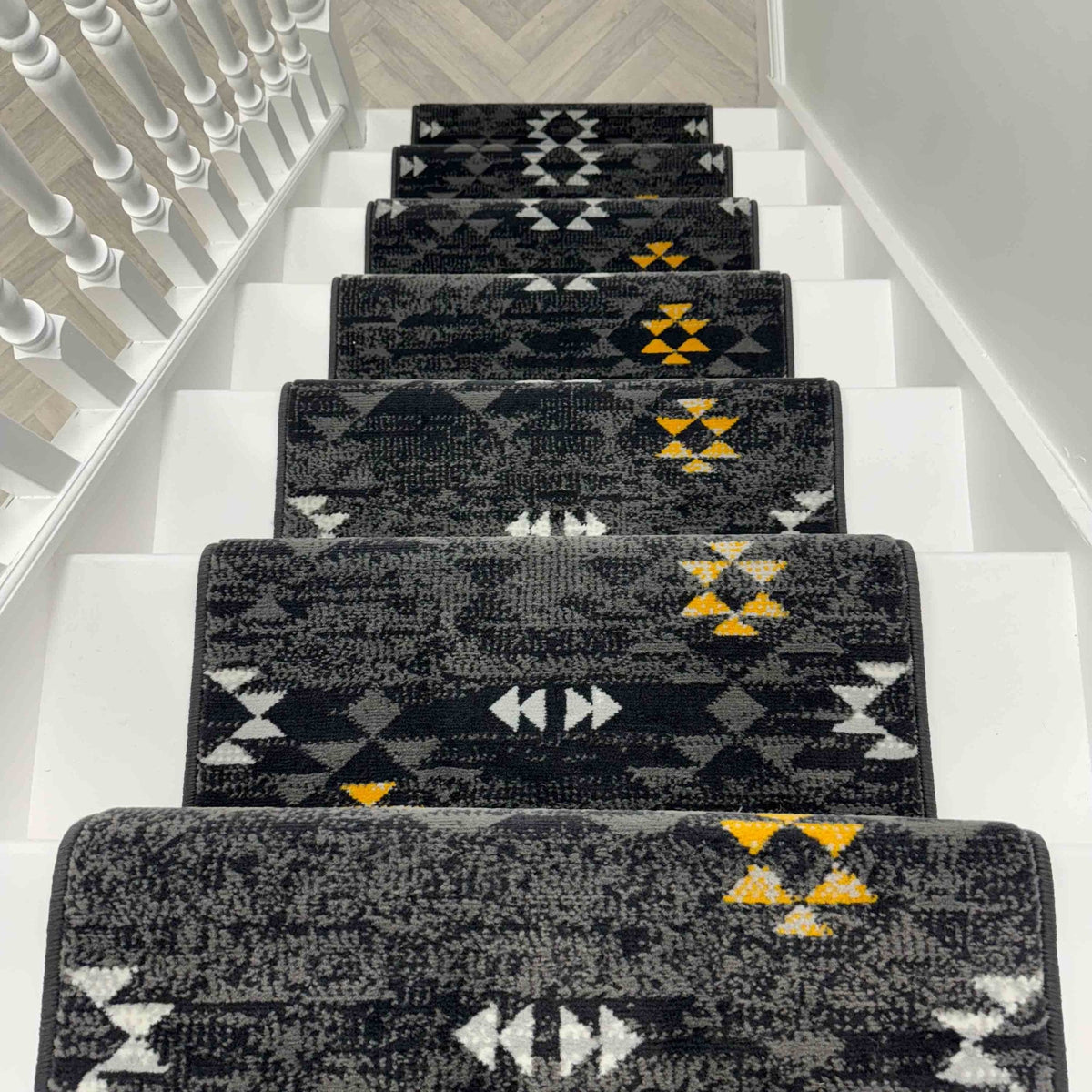Andes Grey Stair Runner