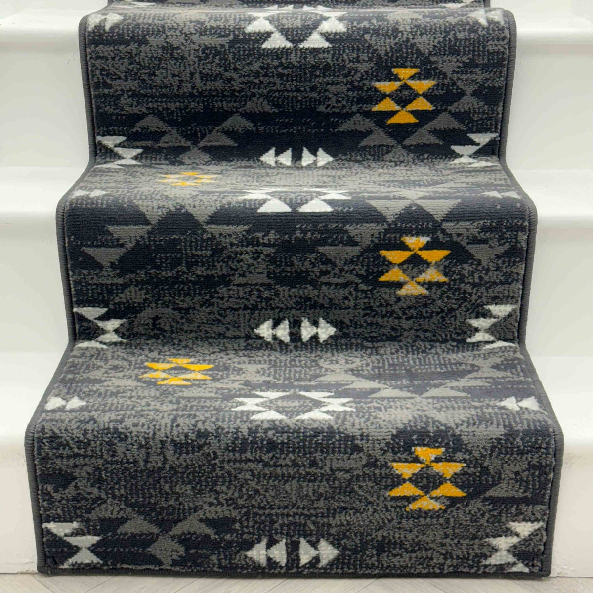 Andes Grey Stair Runner