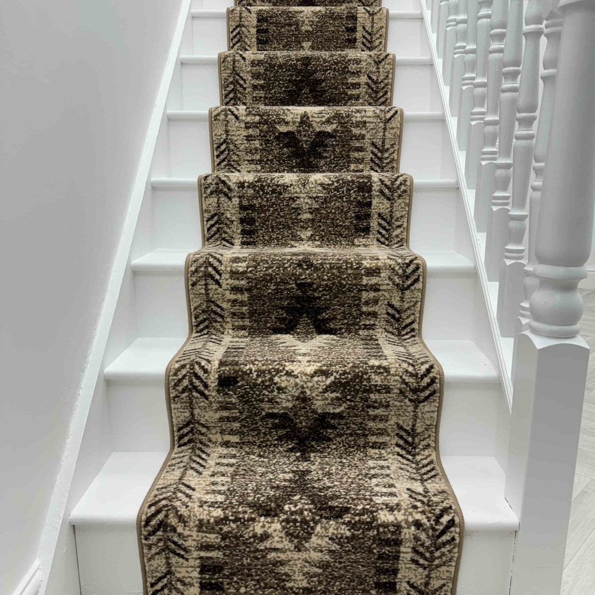 Native Brown Stair Runner