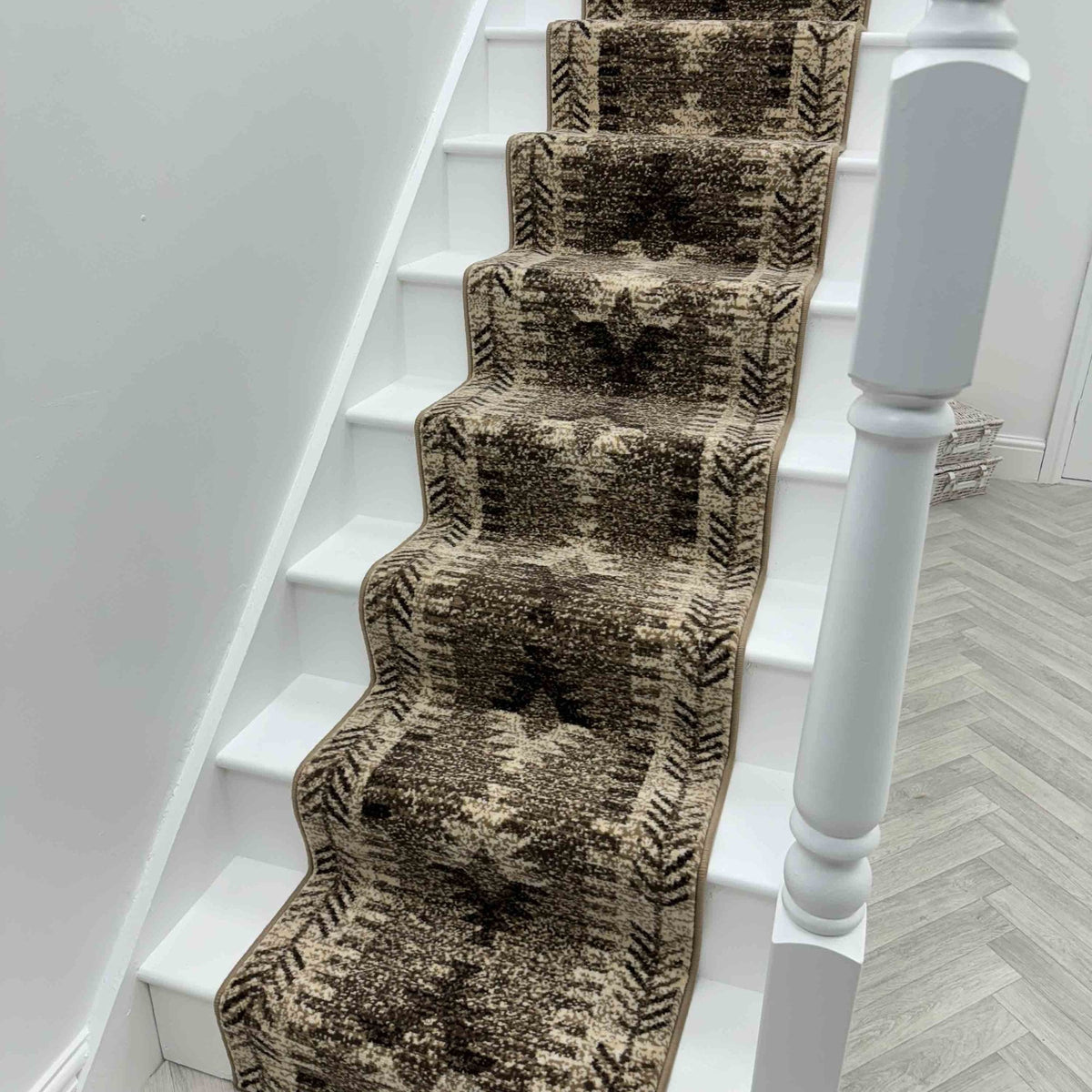 Native Brown Stair Runner