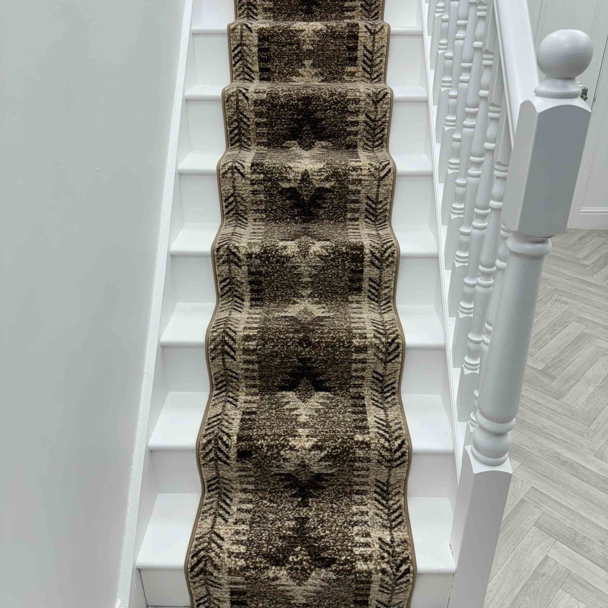 Native Brown Stair Runner