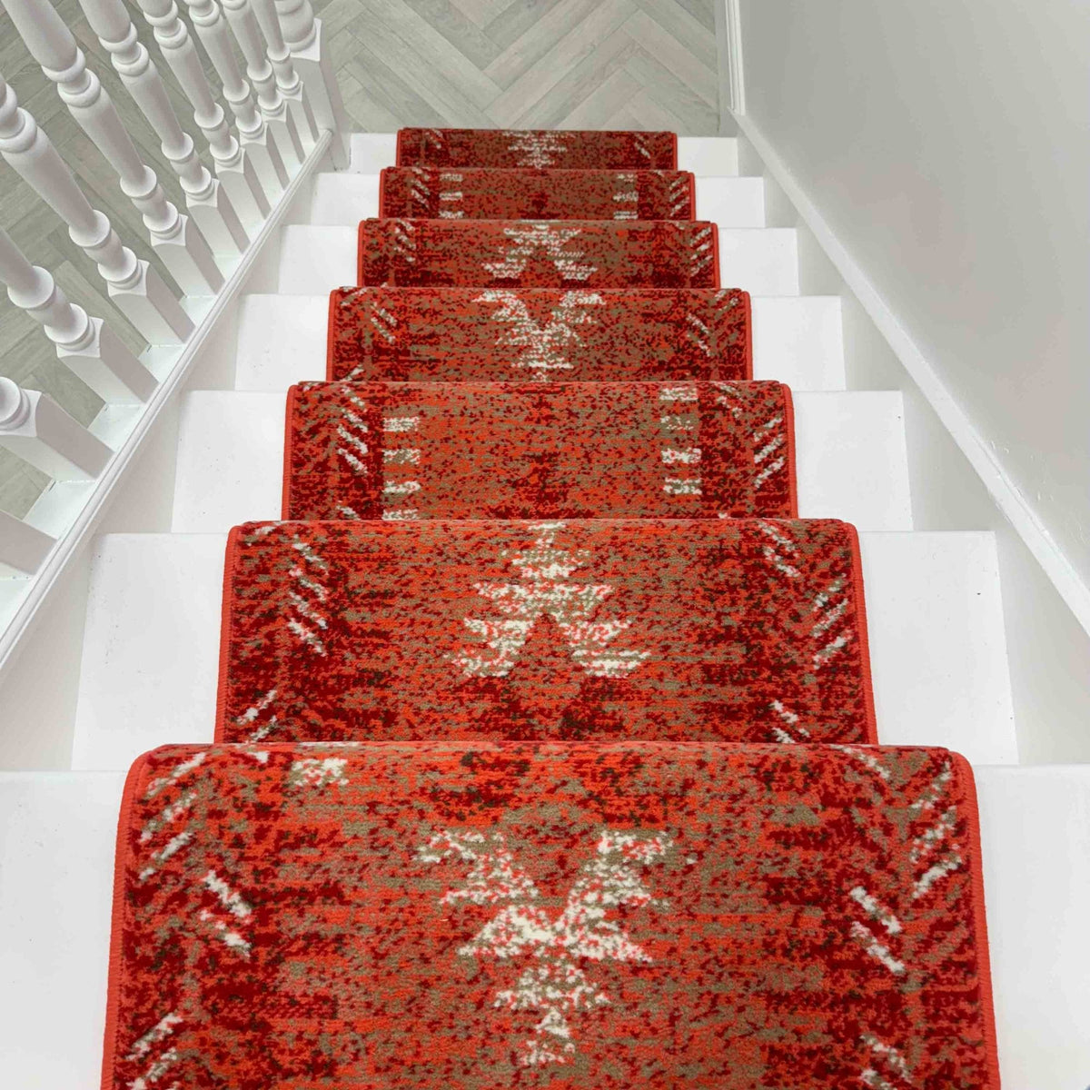 Native Red Stair Runner