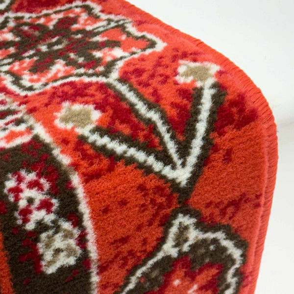 Abstract Red Stair Runner