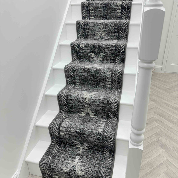 Native Gris Tapis d’escalier