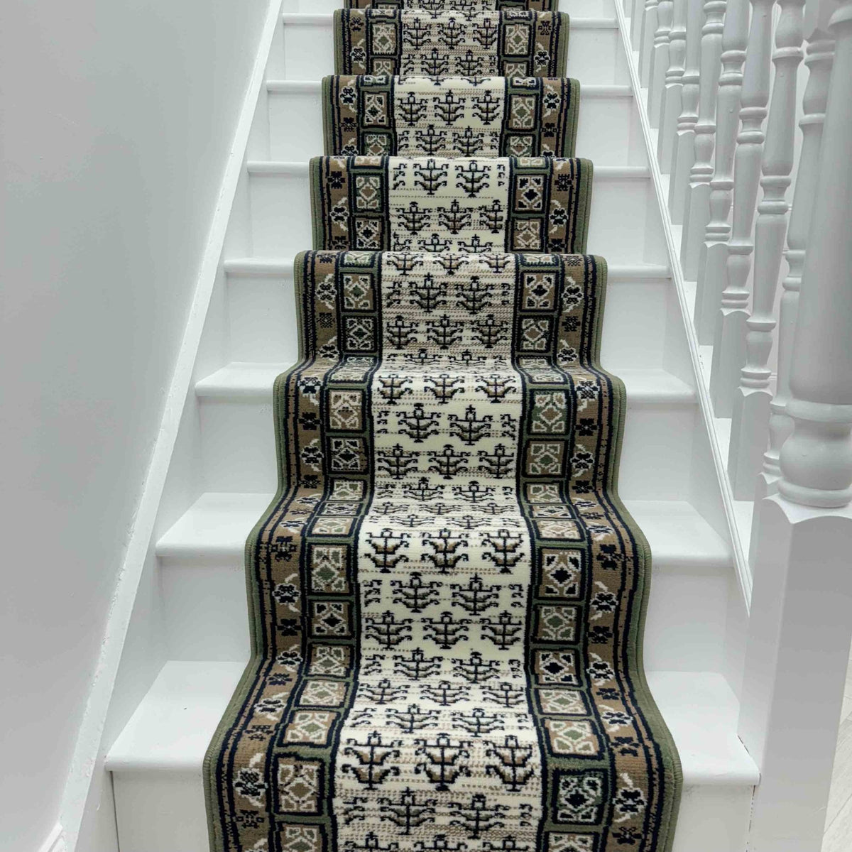 Mayan Green Stair Runner