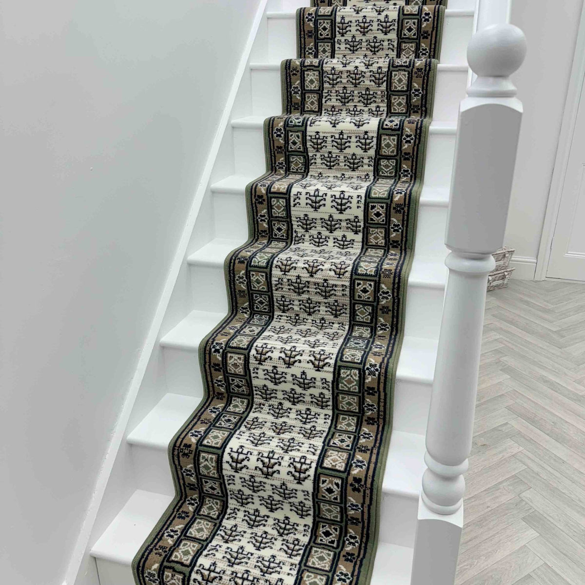 Mayan Green Stair Runner