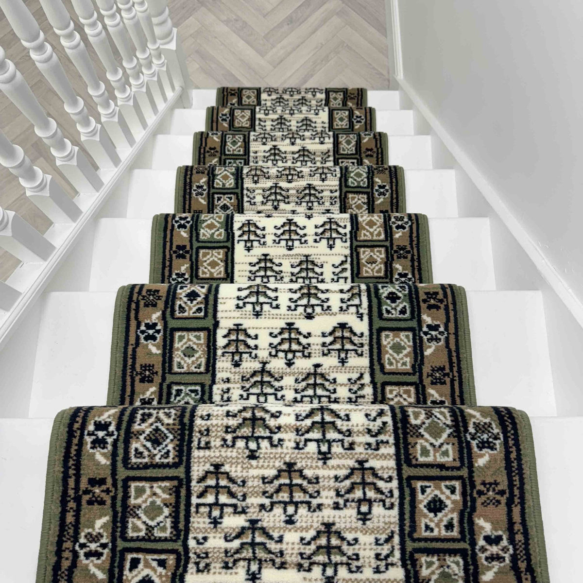 Mayan Green Stair Runner