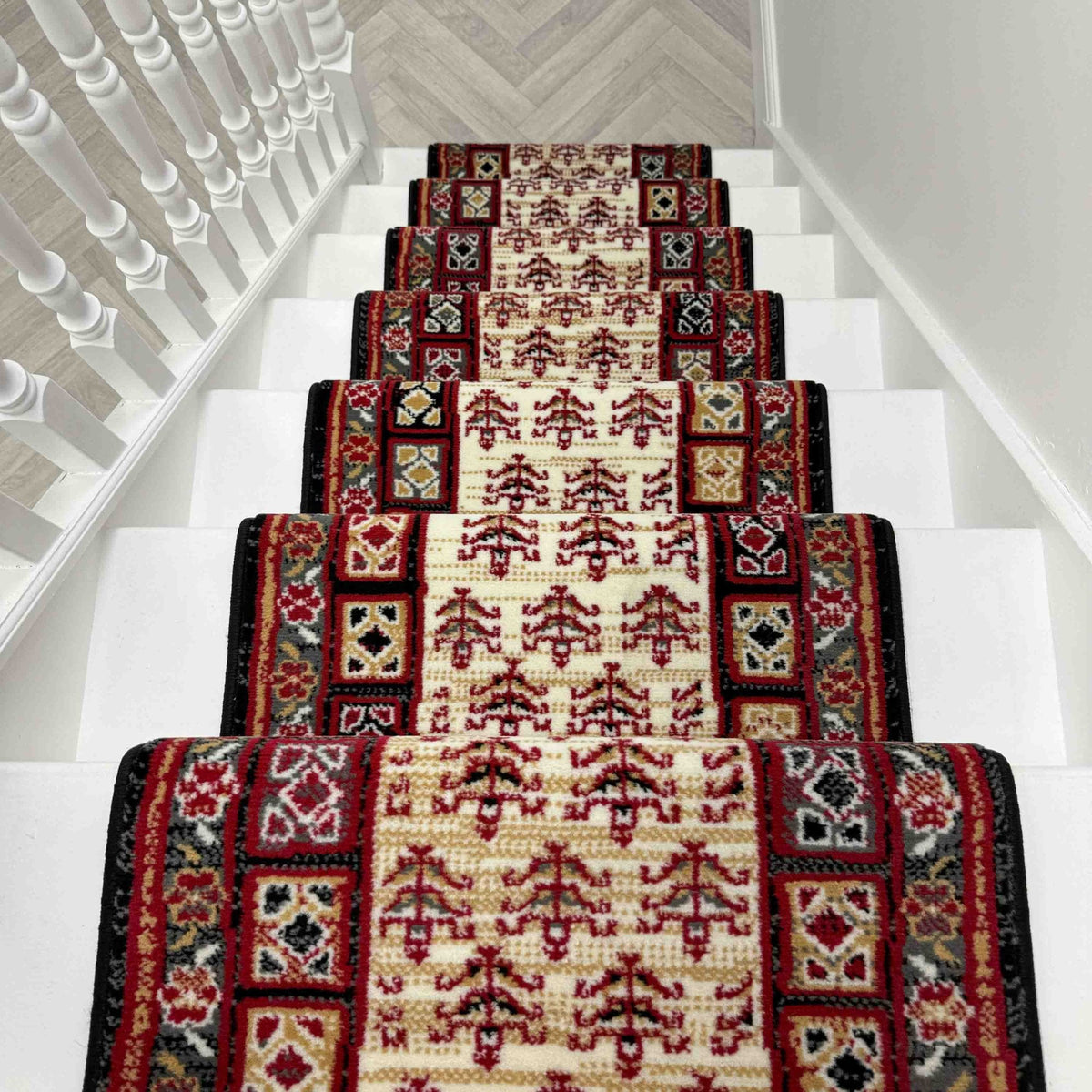Mayan Black Stair Runner