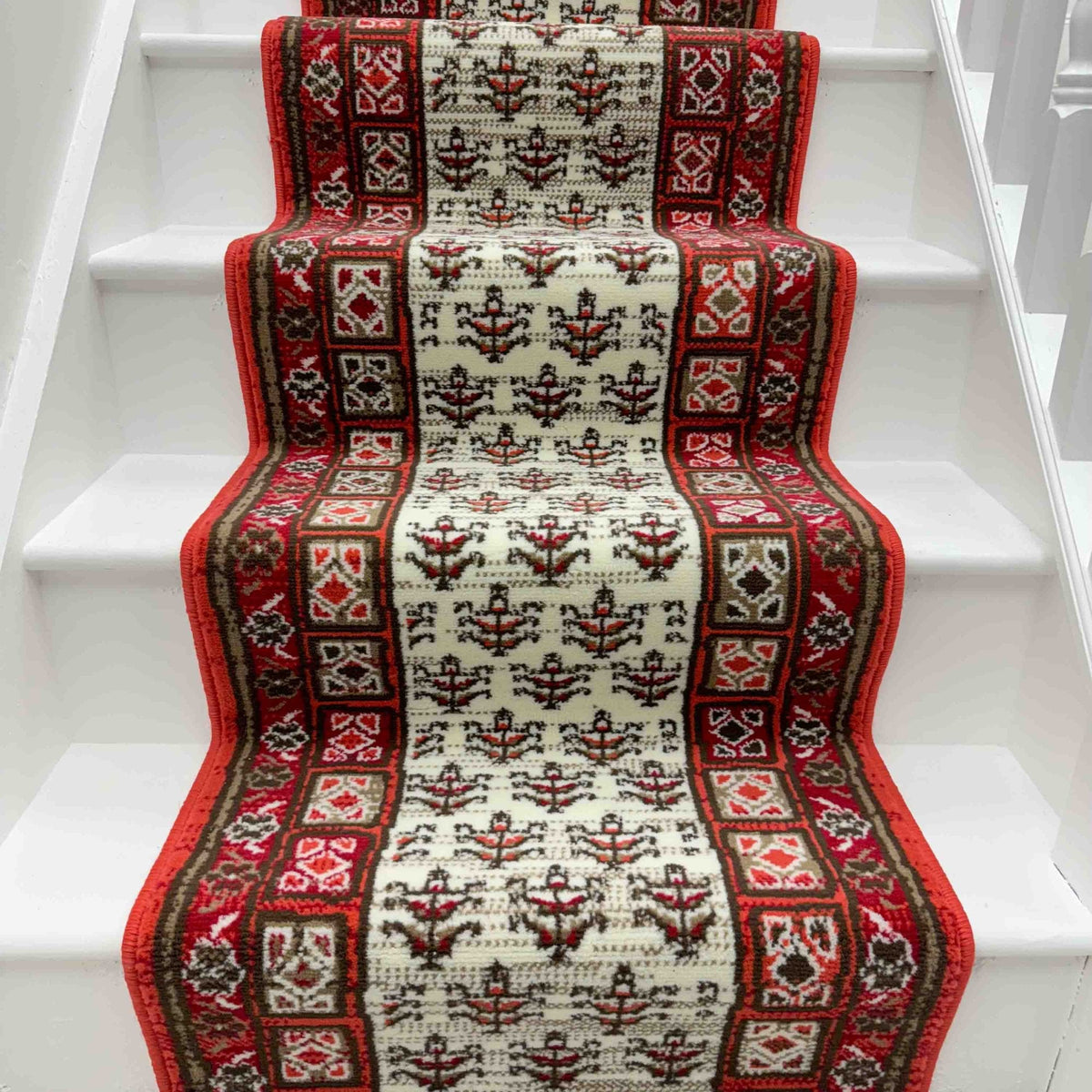 Mayan Rouge Tapis d’escalier