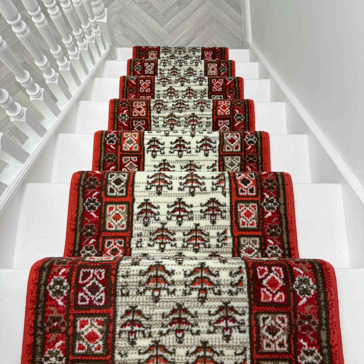 Mayan Rouge Tapis d’escalier