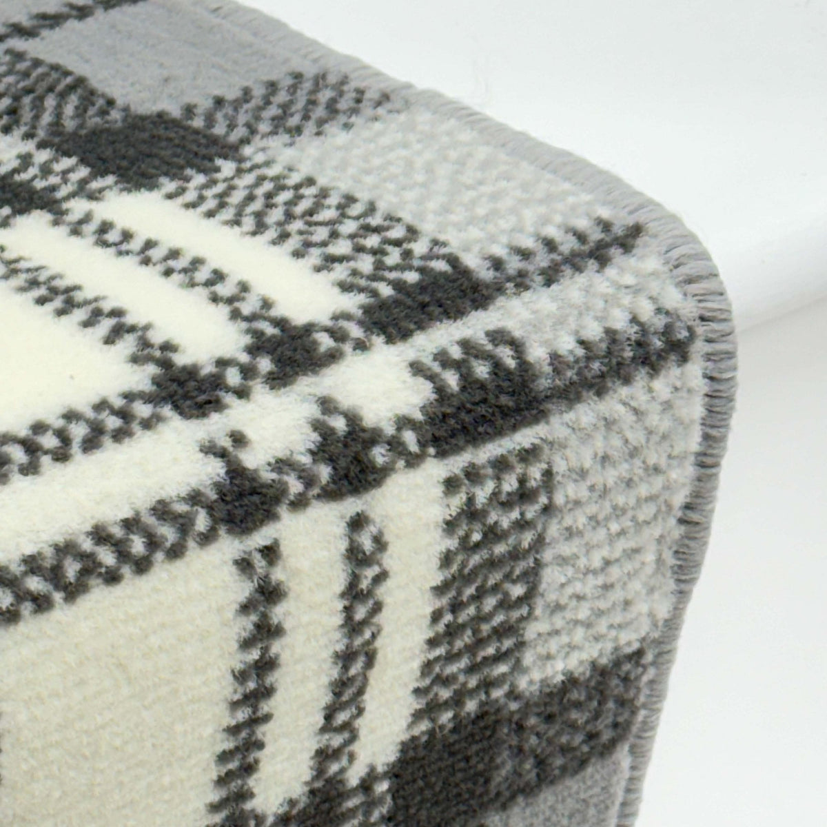 Tartan Gray Stair Runner