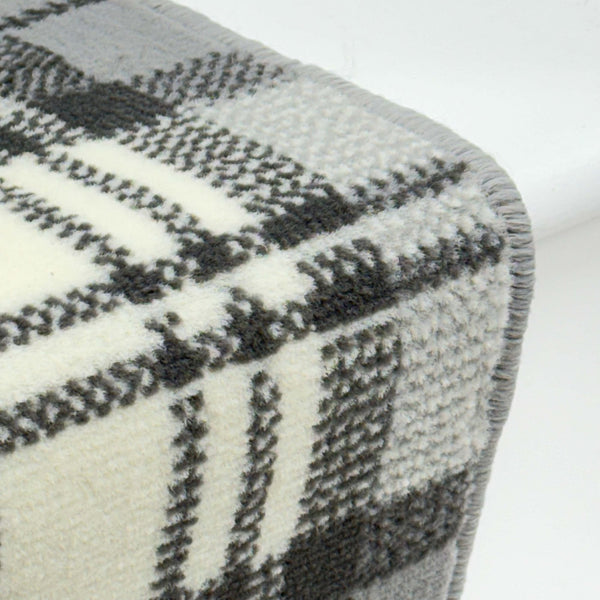 Tartan Gray Stair Runner