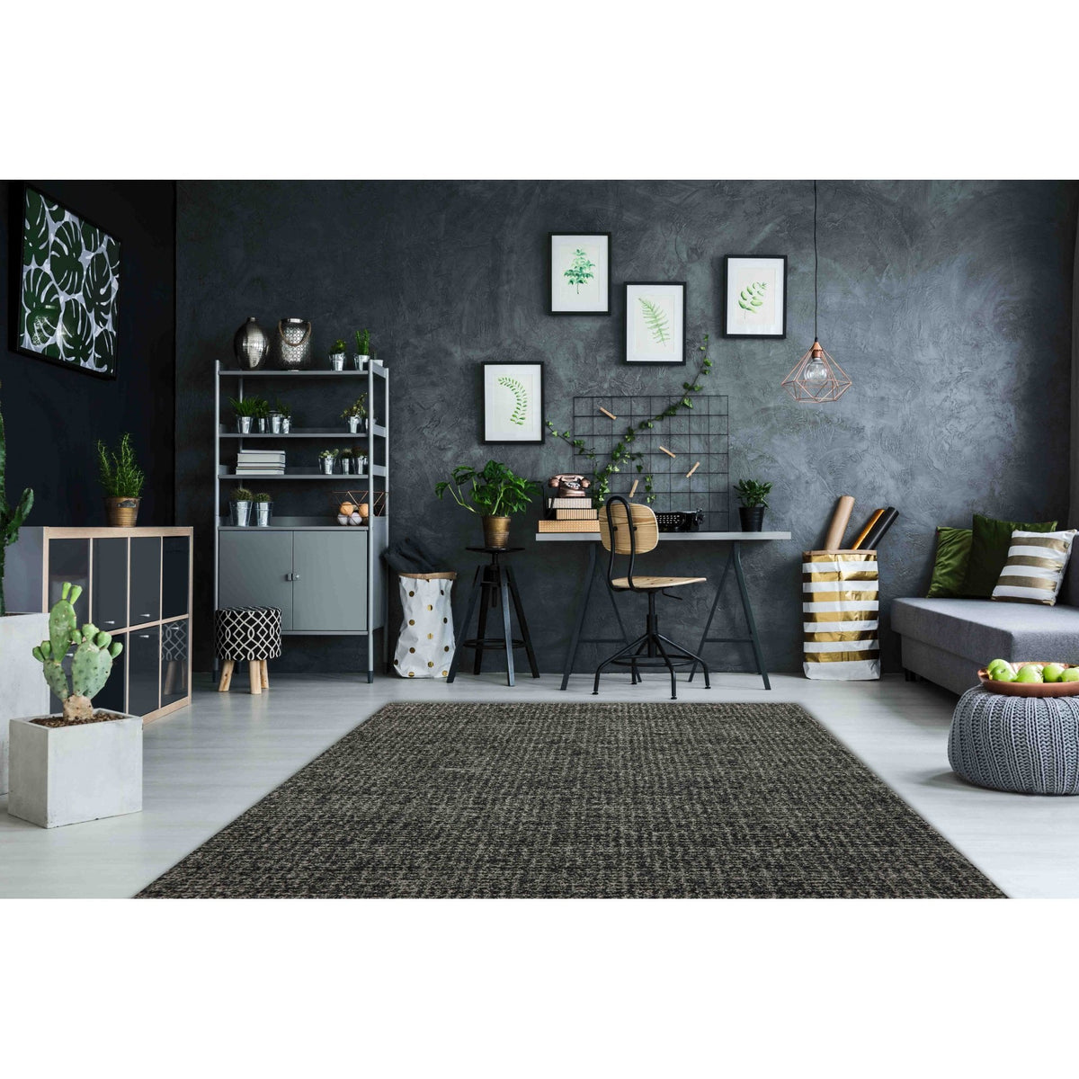 Mehari 23160-8268 Dark Gray/Ivory