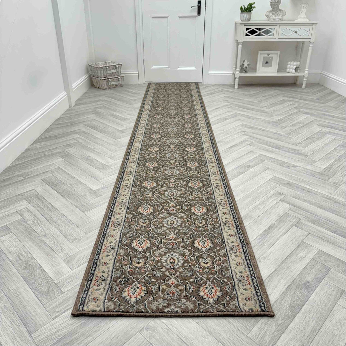 Montville Coraline Latte Alabaster Hall Runner