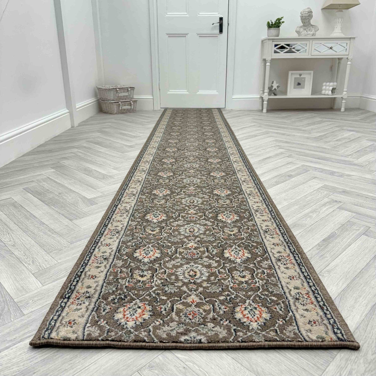 Montville Coraline Latte Alabaster Hall Runner