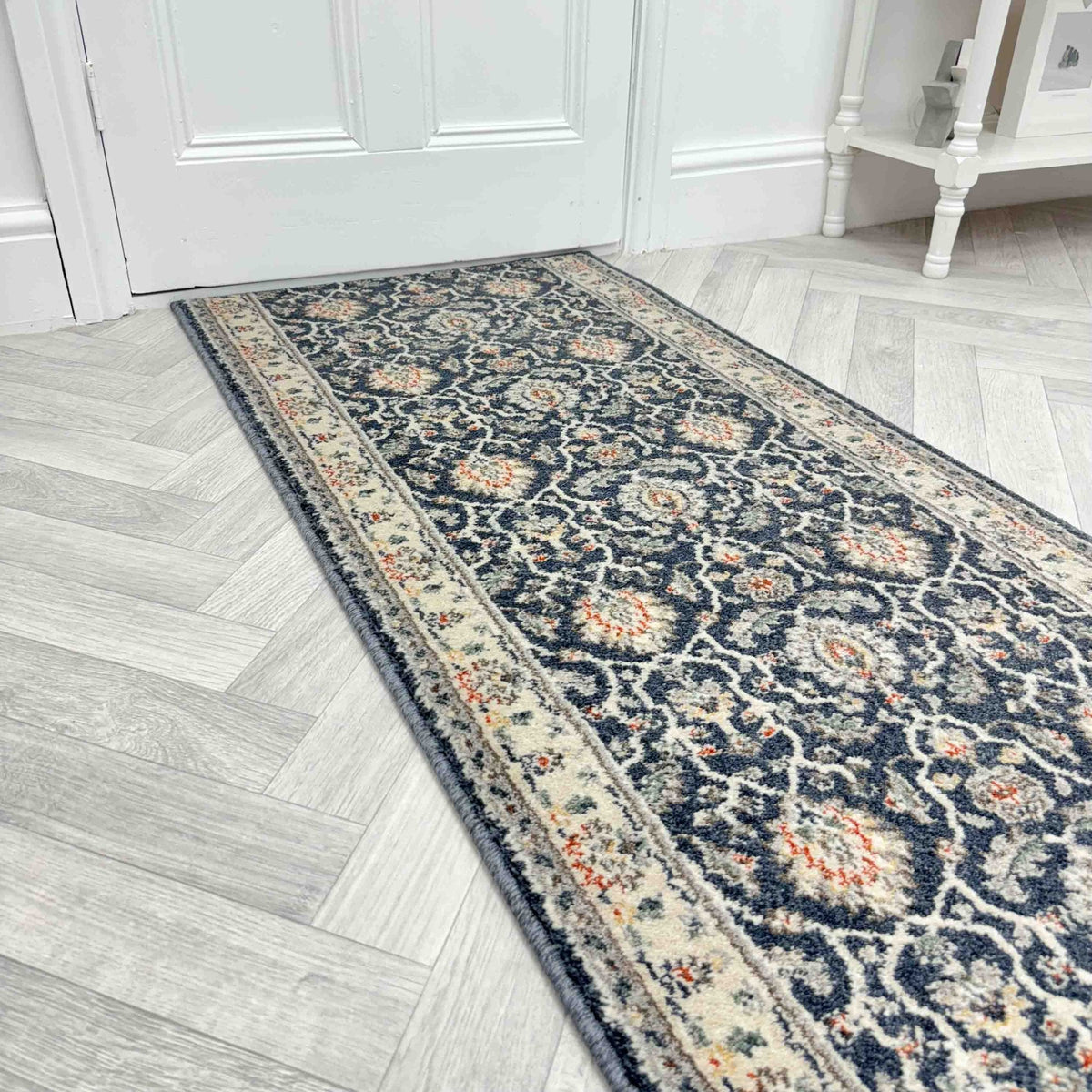 Montville Vintage Blue Alabaster Rug Runner