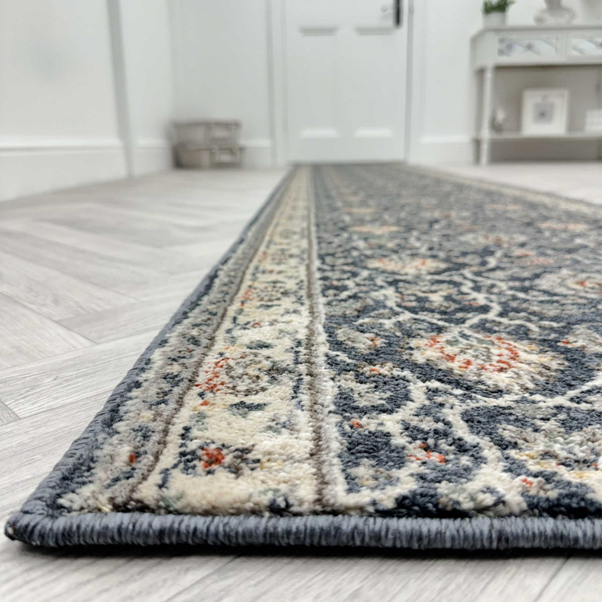 Montville Vintage Blue Alabaster Hall Runner