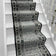 Mayan Dark Gray Stair Runner - 1ft / 2ft