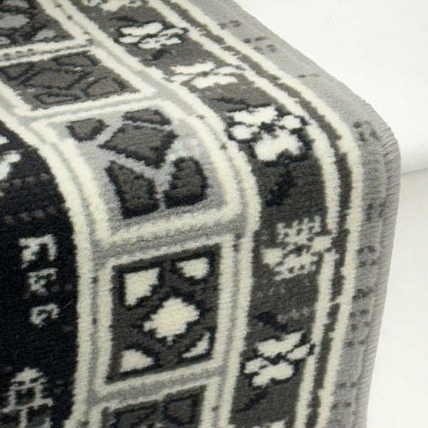 Mayan Gray Stair Runner