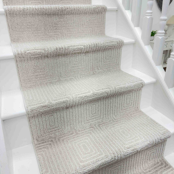 Quin Ivory 41009-6161 Stair Runner