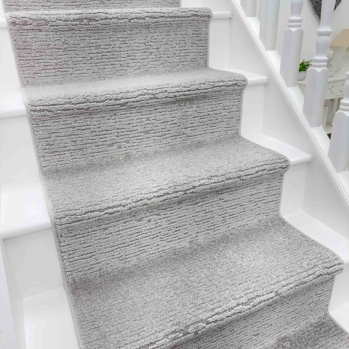 Quin Light Gray 41008-2121 Stair Runner