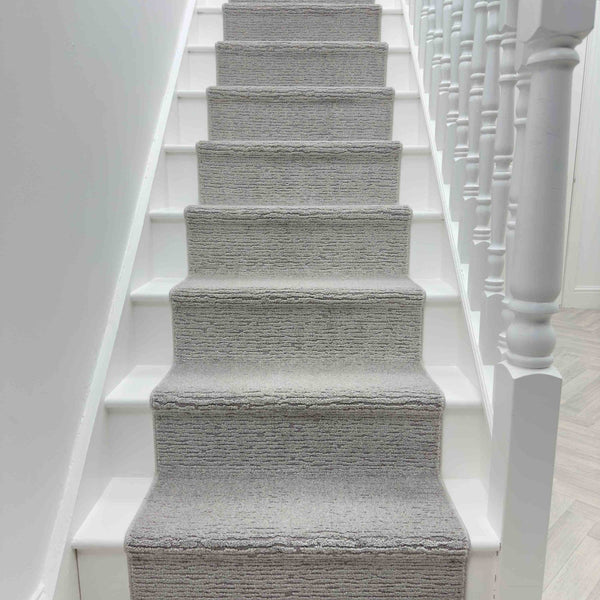 Quin Light Gray 41008-2121 Stair Runner