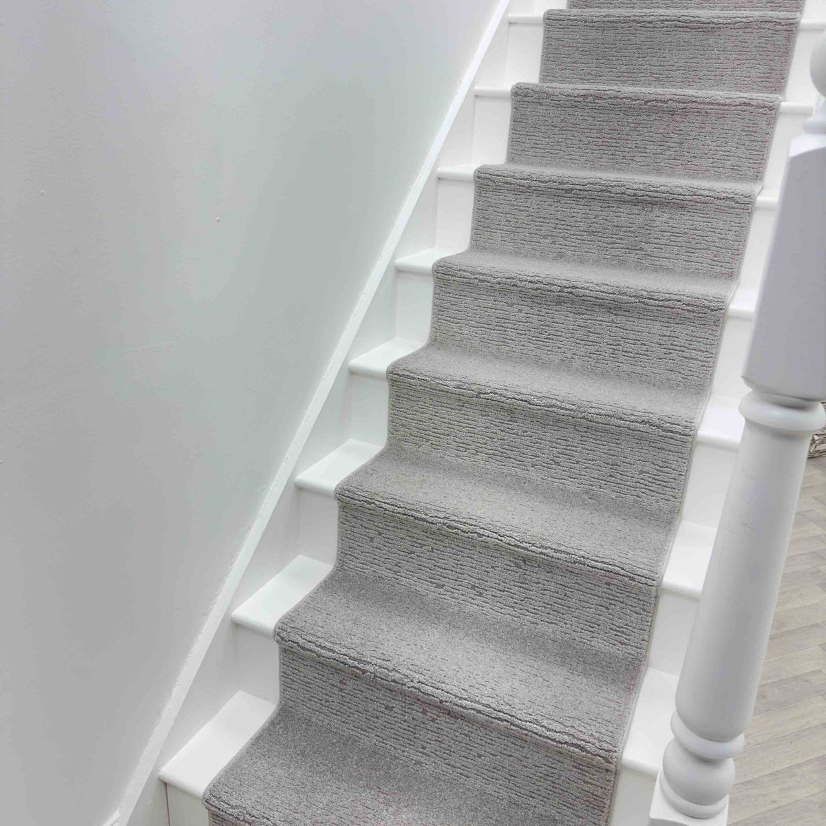 Quin Light Gray 41008-2121 Stair Runner